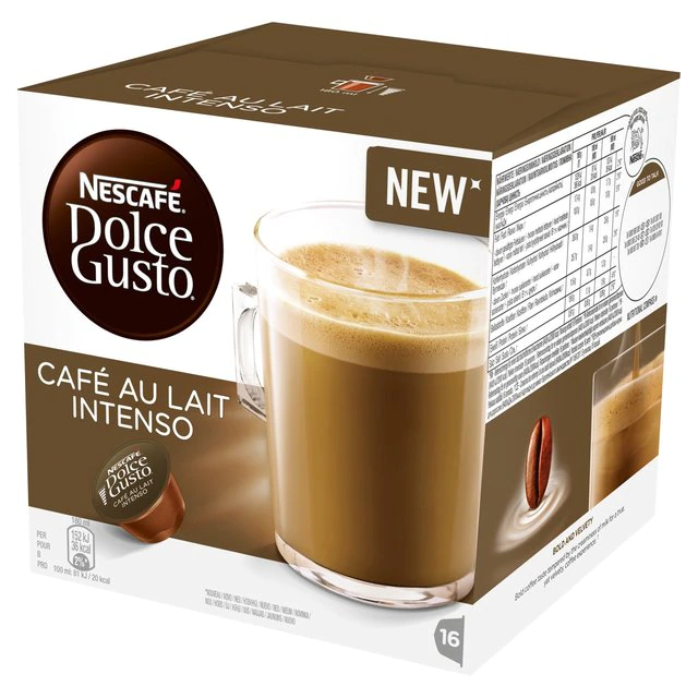 NESCAFE Cafe Au Lait Intenso Capsule Dolce Gusto 16buc 160g [3]