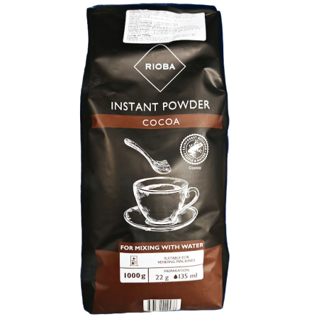 Cacao - RIOBA Bautura Instant cu 25% Cacao Pudra 1Kg