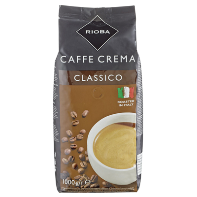 Cafea Boabe Premium - RIOBA Caffe Crema Classico Cafea Boabe 1Kg