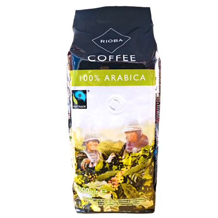 RIOBA Espresso 100% Arabica Cafea Boabe 1Kg [1]