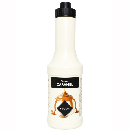 Siropuri și Topping - RIOBA Topping cu Aroma de Caramel 500ml