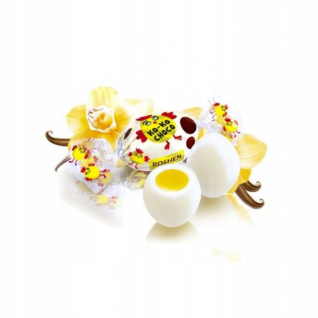 ROSHEN Bomboane cu Ciocolata Alba KO-KO 1Kg [3]
