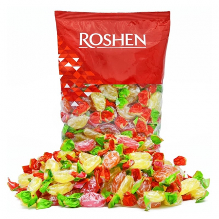 Dropsuri/Jeleuri - ROSHEN Dropsuri cu Gust de Fructe Citrice Citrus Mix 1Kg