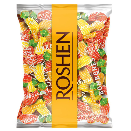 Dropsuri/Jeleuri - ROSHEN Dropsuri cu Gust de Fructe Citrice Citrus Mix 1Kg