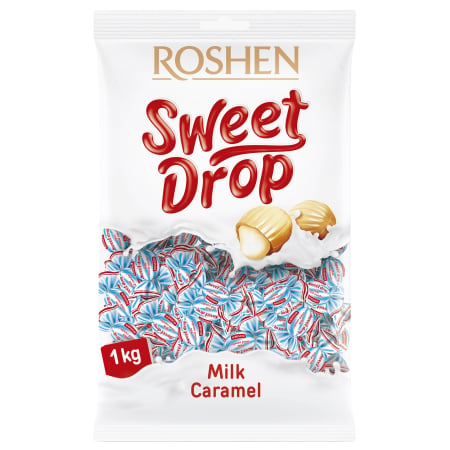 Dropsuri/Jeleuri - ROSHEN Dropsuri cu Lapte si Caramel Coffee Like 1kg
