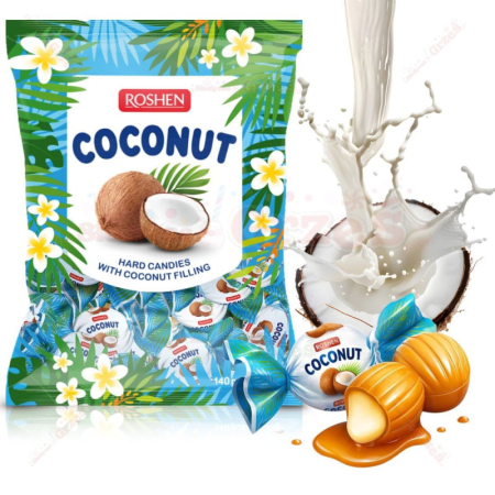 ROSHEN Coconut Bomboane cu Umplutura de Nuca de Cocos 1Kg [2]