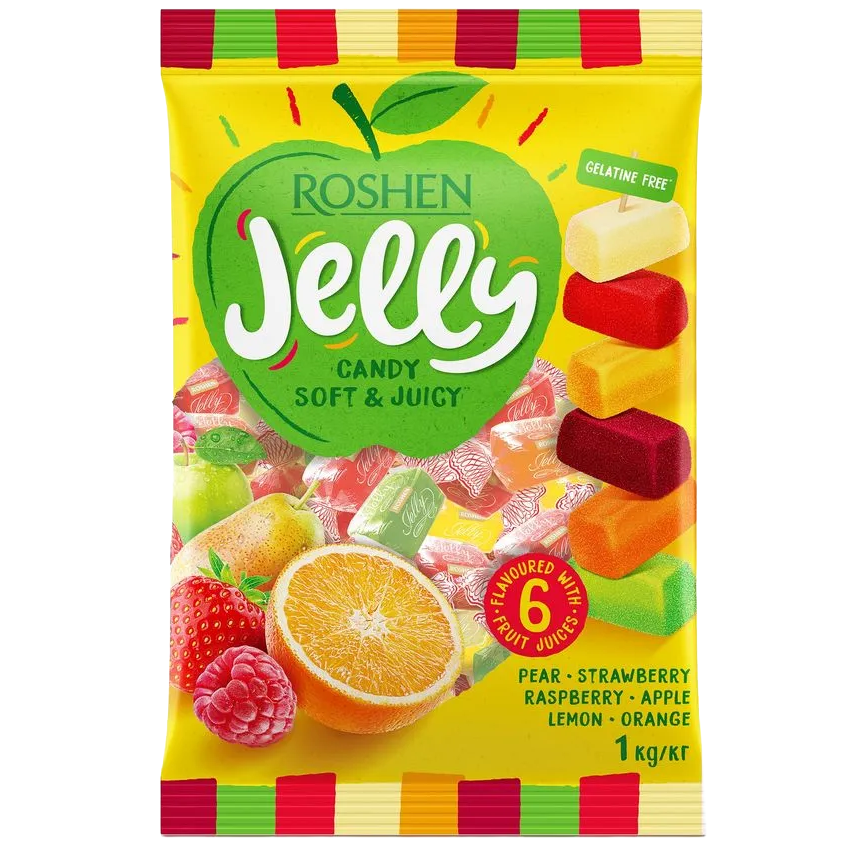 Dulciuri - Jeleuri cu Fructe Jelly ROSHEN 1Kg