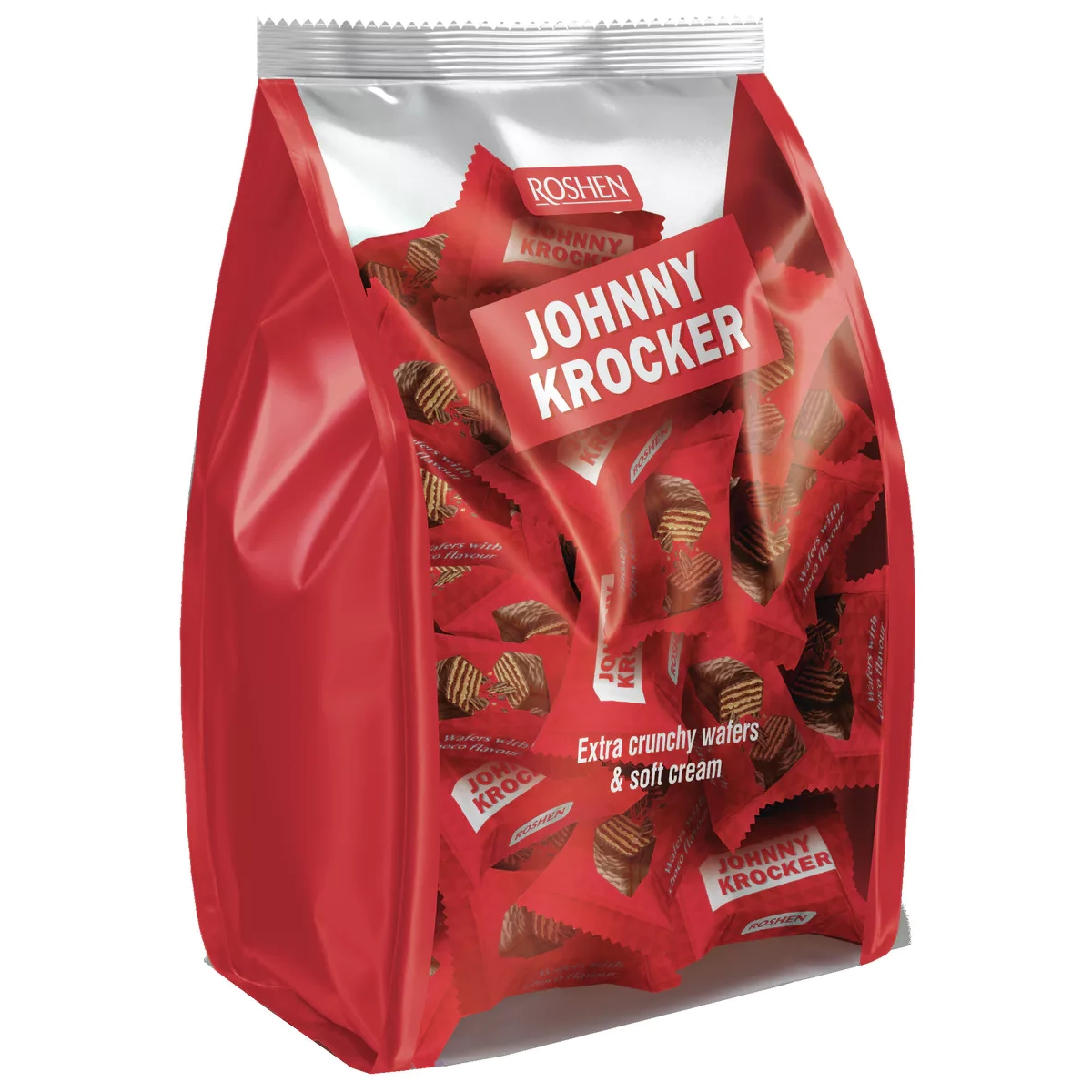 Napolitane - ROSHEN Napolitane Glazurate cu Cacao Ambalate Individual 1kg