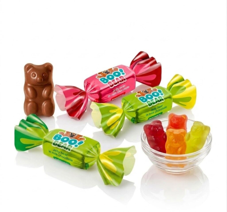 ROSHEN Boo! Bear Bomboane cu Jeleu in Glazura de Ciocolata cu Lapte 1Kg [2]