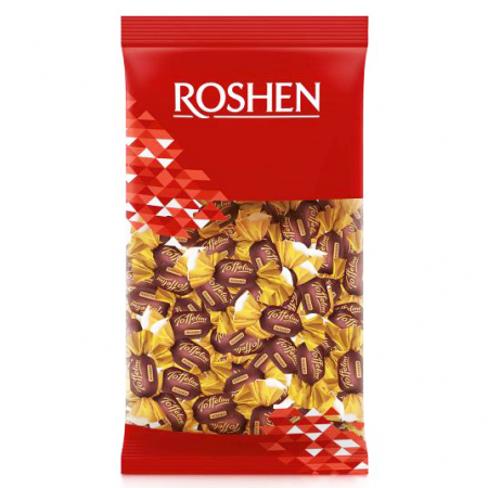 Dropsuri/Jeleuri - ROSHEN Toffelini Caramele Dark cu Ciocolata 1Kg