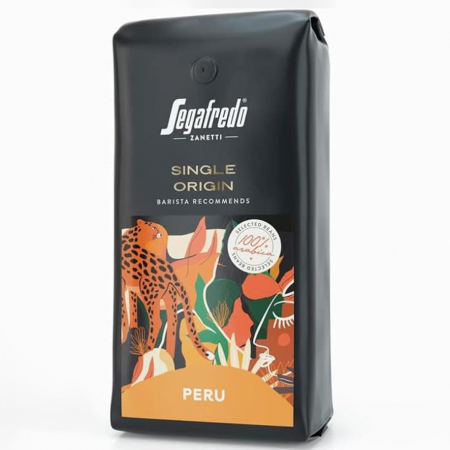 Cafea Boabe Premium - SEGAFREDO Le Origini Peru 100% Arabica Cafea Boabe 1kg