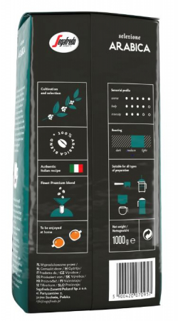 SEGAFREDO Selezione Arabica Cafea Boabe 1kg [2]