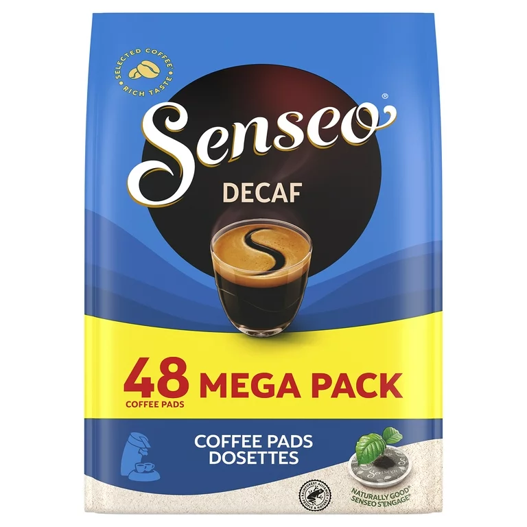 Promotii - SENSEO Paduri Cafea Decaf 62mm Pachet XXL 48buc