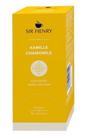 Ceai in Plic - SIR HENRY Ceai Premium de Musetel Infuzie 25x1.5g