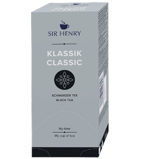 Ceai in Plic - SIR HENRY Ceai Negru Plic Infuzie Klasik 25x2g