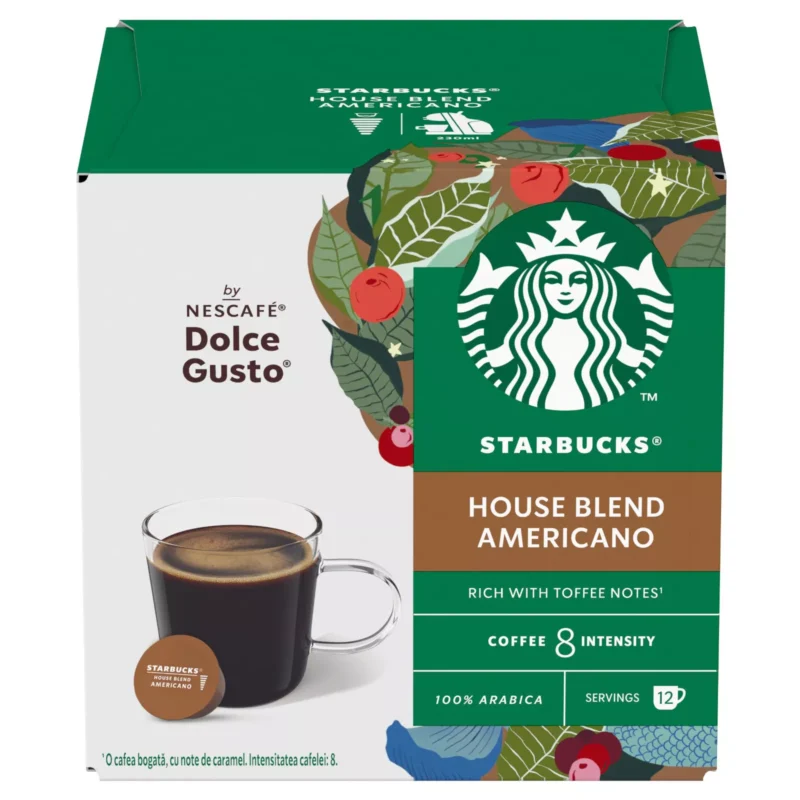 Capsule cu Cafea - STARBUCKS Americano Capsule Dolce Gusto 102g