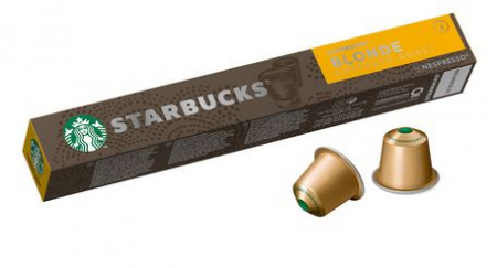 Capsule cu Cafea - STARBUCKS Blonde Espresso Roast Capsule Nespresso 57g 10buc