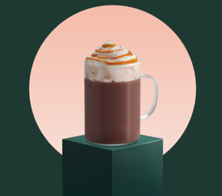 STARBUCKS Ciocolată Caldă Caramel Sarat Plic 10x22g [2]