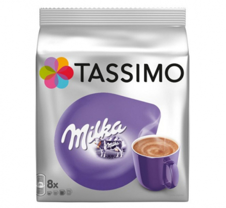 Capsule cu Cafea - TASSIMO Jacobs Milka 8+8 Capsule