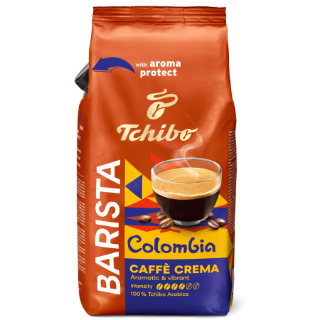 Cafea Boabe Premium - TCHIBO Barista Columbia Caffe Crema Cafea Boabe 1kg