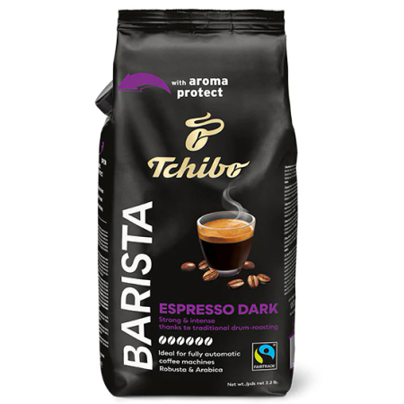 Cafea Boabe Premium - TCHIBO Barista Espresso Dark Cafea Boabe 1Kg