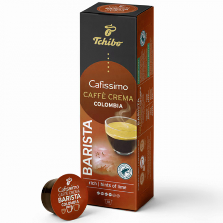 Capsule cu Cafea - TCHIBO CAFISSIMO Capsule Barista Caffe Crema Colombia 10x8g