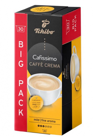 Capsule cu Cafea - TCHIBO CAFISSIMO Capsule Caffe Crema Mild - Fine Aroma 30buc