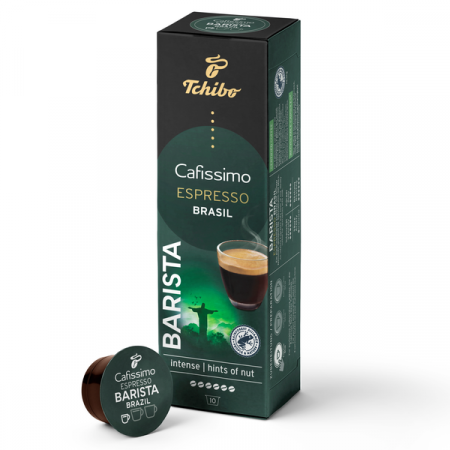 Capsule cu Cafea - TCHIBO CAFISSIMO Capsule Barista Espresso Brasil 80g