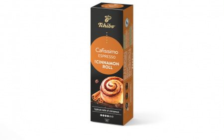 TCHIBO CAFISSIMO Capsule Espresso  cu Scortisoara Cinnamon Roll 10buc [2]
