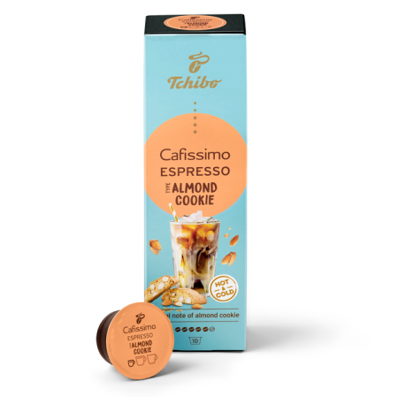 TCHIBO CAFISSIMO Capsule Espresso Fursecuri cu Migdale Almond Cookie 10buc [6]