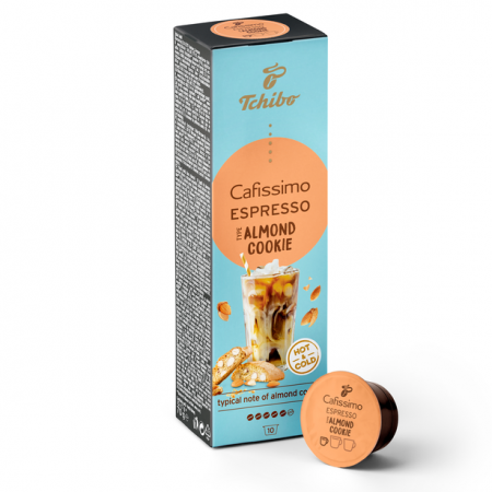TCHIBO CAFISSIMO Capsule Espresso Fursecuri cu Migdale Almond Cookie 10buc [7]
