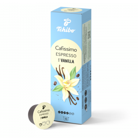 Capsule cu Cafea - TCHIBO CAFISSIMO Capsule Espresso Vanilla 80g