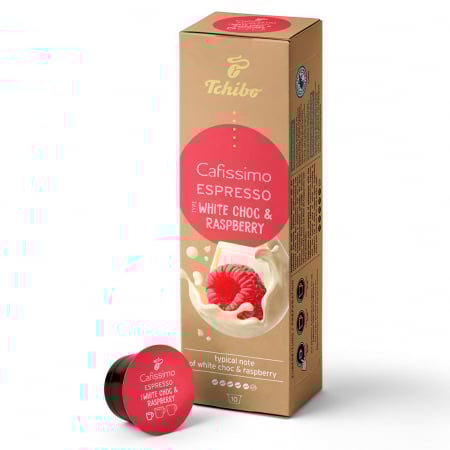 TCHIBO CAFISSIMO Capsule Espresso White Choc & Rasberry 10buc [5]