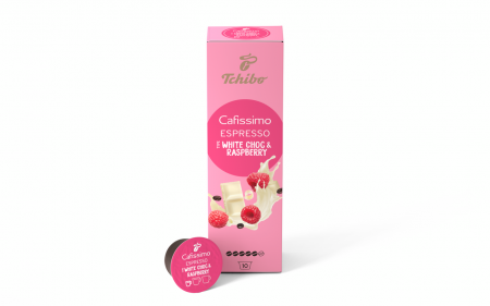 TCHIBO CAFISSIMO Capsule Espresso White Choc & Rasberry 10buc [3]