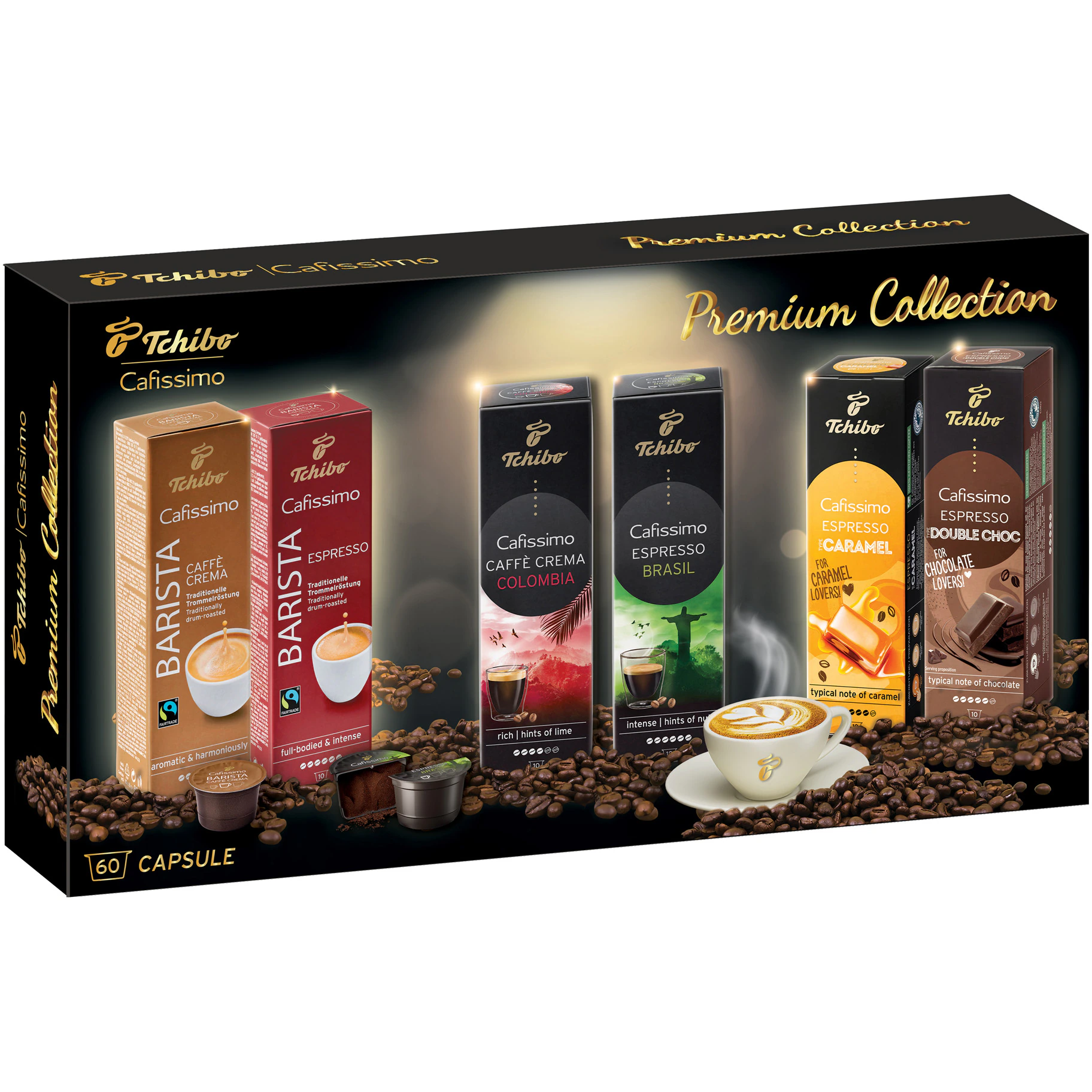 Promotii - TCHIBO CAFISSIMO Capsule Premium Collection Pachet Promo 6x10buc