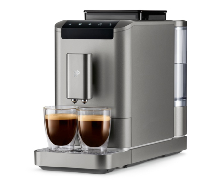 Espressoare si Cafetiere - TCHIBO Esperto Caffe 2 Espressor Fully automat Titanium Silver Pentru Cafea Boabe