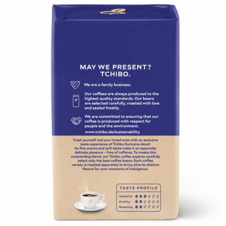 TCHIBO Exclusive Decaf Cafea Macinata 250g [1]