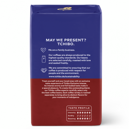 TCHIBO Exclusive Intense Cafea Macinata 250g [1]