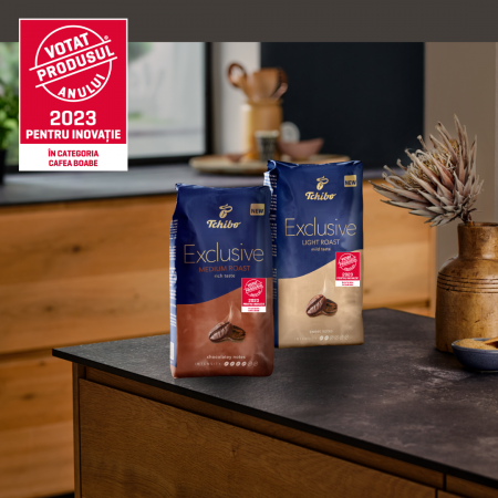 TCHIBO Exclusive Medium Roast Chocolatey Notes Cafea Boabe 1kg [5]