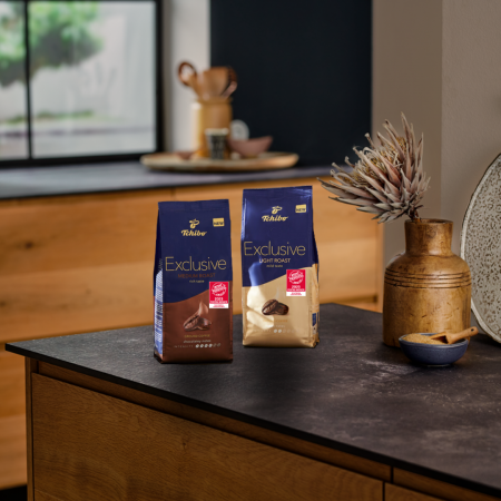 TCHIBO Exclusive Medium Roast Chocolatey Notes Cafea Boabe 1kg [2]