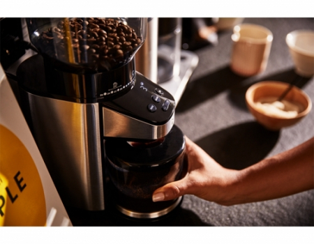 TCHIBO - Rasnita de cafea 160W, 26 setari macinare, Inox [6]