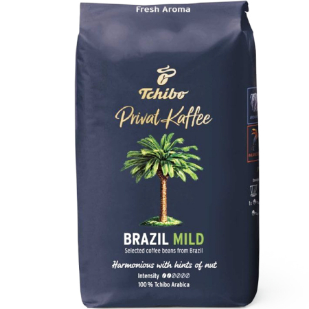Cafea Boabe Premium - TCHIBO Privat Kaffee Brazil Mild 100% Arabica - Cafea Boabe 500g