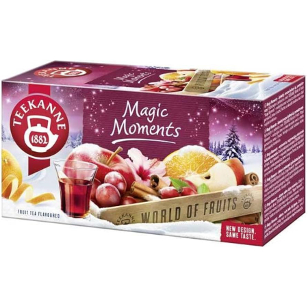 TEEKANNE Ceai de Iarna cu Aroma de Portocale, Scortisoara si Rom - Magic Moments - 20x2.5g [0]