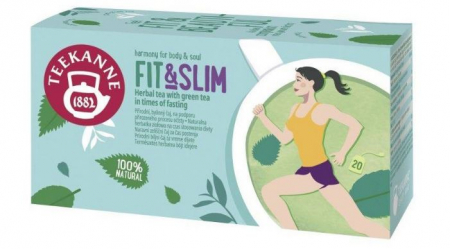 Ceai in Plic - TEEKANNE Ceai de Slabit Fit & Slim 20x1.6g