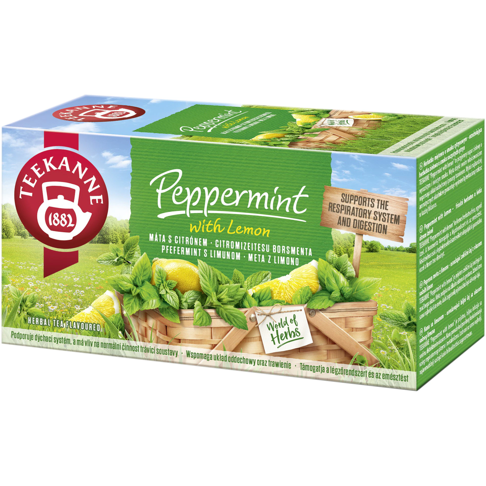 TEEKANNE Ceai Peppermint Lemon Tea 20x1.5g [2]