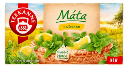 Ceai in Plic - TEEKANNE Ceai Peppermint Lemon Tea 20x1.5g
