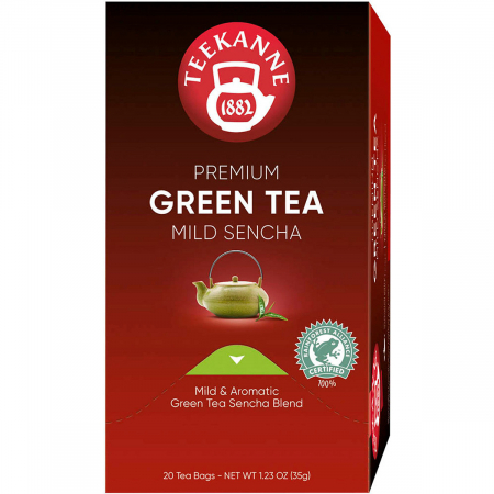 Ceai in Plic - TEEKANNE Ceai Premium Green Tea Mild Sencha Tea 20x1.75g