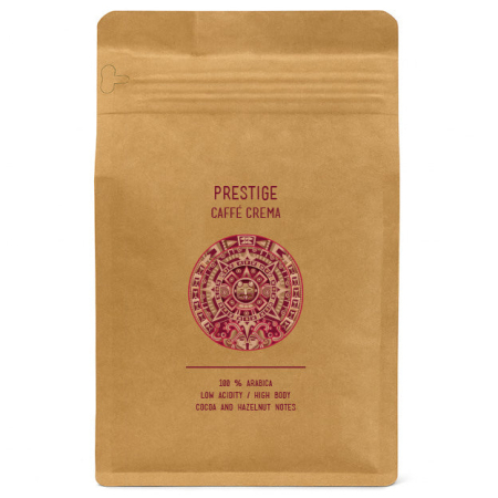 Cafea Proaspat Prajita - THE COFFEE SHOP Cafea Proaspat Prajita - Prestige Caffe Crema - Cafea Boabe - 250g