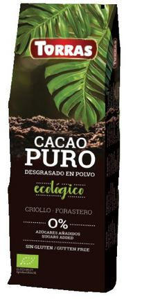 Specialități - TORRAS Cacao Pudra Fara Zahar Bio Ecologica 150g