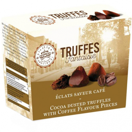 Ciocolata & Praline - Trufe de Ciocolata TRUFFES Fantaisie cu Aroma Cafea 160g